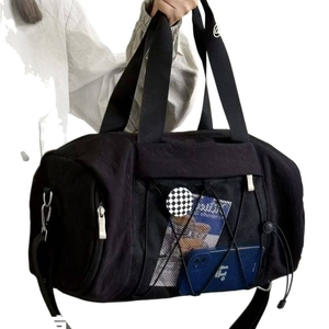 Bolsa Deportiva de Lona Impermeable para Gimnasio, Bolsa de Entrenamiento, Bolsa de Natación con Compartimento para Zapatos, Bolsa de Viaje con Asa para el Hombro - Product Image 5
