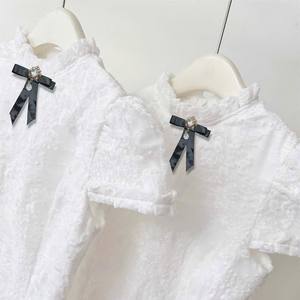 Robe mini coréenne personnalisée OEM de haute qualité, en dentelle florale naturelle, à épaules dénudées, silhouette fourreau, coupe ajustée, pour femme - Product Image 3