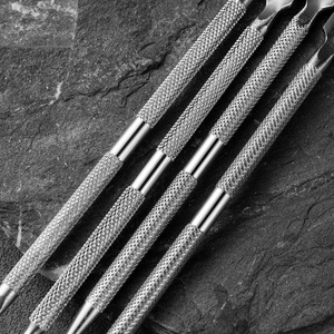 BAFA SURGICAL INSTRUMENTS BSI-NP-8951 Stainless Steel Reusable Dual-End <b>Nail</b> Buffer for Manicure-Durable with <b>Nail</b> Pusher Tool - Product Image 6