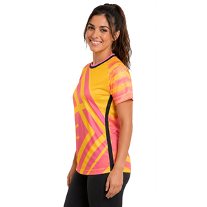 Camiseta de Fútbol Sublimada para Mujer, Camisetas de Fútbol de Primera Calidad, Ropa Deportiva para Mujer, Camiseta de Fútbol - Product Image 4