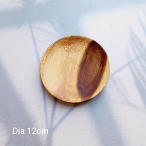 Plateau rond en bois naturel pour le Restaurant, la maison, l'acacia, la noix, le café, le service alimentaire, fabriqué au Vietnam, respectueux de l'environnement - Product Image 6