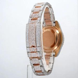 Reloj Mecánico Automático de Acero Inoxidable para Hombre, de Lujo y Estilo Vintage, Marca NYC DIAMOND EMPIRE, Caja Cuadrada de 41 mm, Movimiento Japonés - Product Image 3