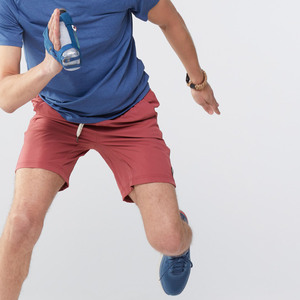 Pantalones Cortos Deportivos Casuales para Hombre, Talla Grande, de Algodón Transpirable de Alta Calidad, Bordados, Cintura Elástica, Secado Rápido - Product Image 2