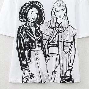 Vente en gros de t-shirts pour femmes sur mesure de haute qualité, ajustés, élégants, confortables, légers, à porter tous les jours pour toutes les occasions - Product Image 4