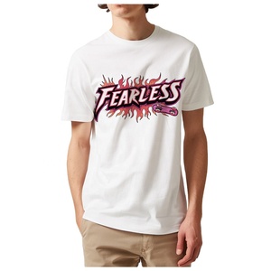 เสื้อยืดคอกลมโอเวอร์ไซส์ผ้าคอตตอน 100% สำหรับผู้ชาย พิมพ์ลายโลโก้ตามสั่ง ขายส่ง ระบายอากาศได้ดี เป็นมิตรกับสิ่งแวดล้อม เนื้อผ้าหนา - Product Image 5