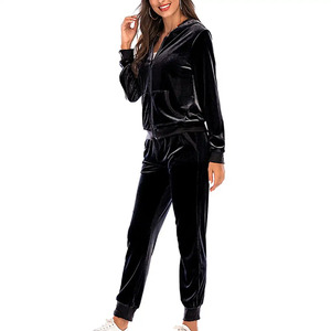 Ensemble assorti respirant, confortable, écologique, à séchage rapide, léger, à manches longues, pour la maison, les voyages, les occasions décontractées, unisexe, survêtement - Product Image 4