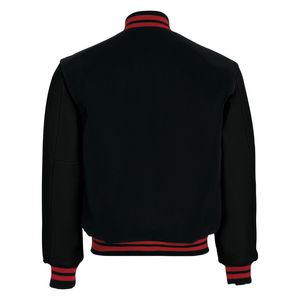 Custom Quality Design Unisex Varsity <b>Jacket</b> Stand Collar Geometric Cartoon Lettering High Quality - Product Image 4