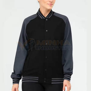 Veste Letterman pour femme la plus vendue, style unique, 100% laine, design chaud, en vente - Product Image 5