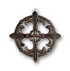 Silver <b>Metal</b> Sunburst Swirl Flame <b>Trivet</b> Heat Resistant Hot Pot Stand Pad Rubber Feet - Product Image 4