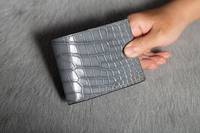 Dompet Kulit Pria Klasik Model Pendek, Tempat Kartu, Kulit Buaya Asli, Dompet Pria Berkualitas Fashion