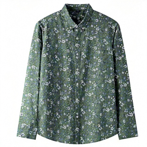 Camisas Casuales Sólidas para Hombre con Tela de Poliéster de Peso Medio, Manga Corta y Ajuste Cómodo - Product Image 6