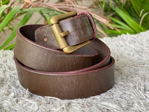 Nuevo cinturón de cuero con hebilla para hombre, cinturón informal Formal impecable de alta calidad, cinturón marrón de cuero genuino para hombre con hebilla ajustable - Product Image 3