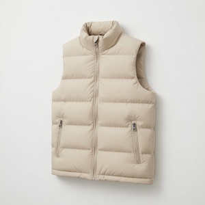 Low MOQ Factory Manufacture New Arrival Winter <b>Men</b> Puffer <b>Jacket</b> Stand Front Zipper Nonwoven Regular Sleeves Fully Customizable - Product Image 3