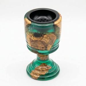 Hand-Made Wood Resin Incense Burner Sandalwood Aromatic Diffuser All-Season <b>Home</b> Office <b>Decor</b> Ramadan Eid <b>Decor</b> <b>Unique</b> Style - Product Image 4