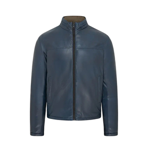Nouvelles vestes matelassées en cuir avec logo personnalisé, manteau matelassé pour hommes, vêtements d'extérieur de haute qualité, veste d'hiver - Product Image 2