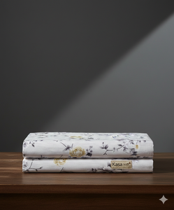 Parure de lit King Size moderne et élégante en microfibre polyester 400TC, avec drap plat, drap-housse et 2 taies d'oreiller - Product Image 2