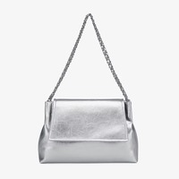 Sac de sport en cuir véritable AMERICAN TRENCH CLOTHING, couleur personnalisée, avec bandoulière chaîne, grande capacité, fermeture éclair