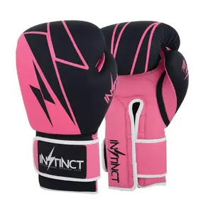 Guantes de Kickboxing Profesionales Volcano, Unisex, de Cuero Genuino, con Agarre Antideslizante y Transpirable, Personalizables, Venta al Por Mayor - Product Image 1