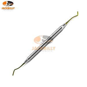 Lot de 4 instruments chirurgicaux en acier de qualité supérieure, revêtement or-titane, certifiés CE Classe II, pour la vente en gros - Product Image 3