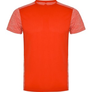 เสื้อยืดผู้ชายสีขาวดำ คอโอ แขนสั้น ทรงสปอร์ต ทรงปกติ ผ้าถัก แห้งเร็ว ลายเรียบ - Product Image 4