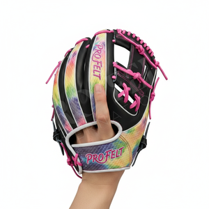 OEM ODM Custom Youth <b>Baseball</b> Glove Soft Leather Sports Mitt for Boys & Girls Right & Left Hand Custom Durable Catching Mitt - Product Image 3