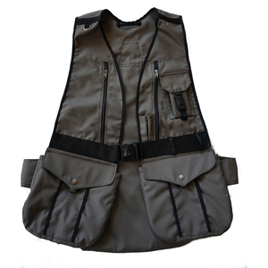 Chaleco de Caza Multibolsillos OEM Unisex para Tiro al Pichón y Caza de Trampas, con Cinturón Ajustable y Bolsillos con Cremallera, Logotipo Personalizado, Venta al por Mayor - Product Image 6