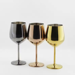 Gobelet en acier inoxydable - Style médiéval, calice à vin bleu et or pour la décoration, calice à vin bleu et or, coupe décorative personnalisée - Product Image 5