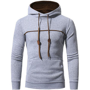 Sweat-shirt à capuche d'hiver pour homme, épais et chaud, en polaire, personnalisé, streetwear décontracté, 100% coton, ODM unisexe - Product Image 1