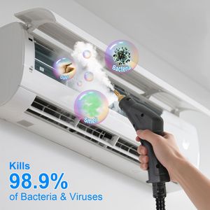 Pulitore a Vapore Portatile ad Alta Temperatura 2500W con Serbatoio da 1400ML, 9 Accessori e 6 Livelli di Vapore, Efficace per la Rimozione di Sporco e Grasso - Product Image 3