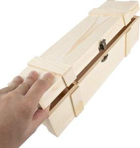 Boîte Cadeau Rétro Vintage en Bois pour Bouteille de Vin – Élégant Coffret de Rangement pour Cadeaux d'Affaires et Occasions Spéciales - Product Image 3
