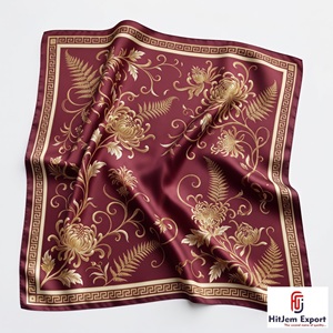 Fabricant de tissus pour foulards imprimés sur mesure, foulards en soie numérique et modal, fabricant et fournisseur de tissus personnalisés OEM ODM pour l'Europe - Product Image 2