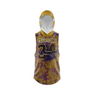 Nuevo Uniforme Deportivo Personalizado Transpirable con Tela Térmica Reguladora de Temperatura, Diseño Contemporáneo con Bordes Definidos, Sublimación 7on7 - Product Image 4