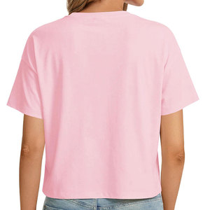 T-shirt court personnalisé pour femme – Style vintage polyvalent pour l'été, la marche, la course, les loisirs intérieurs et extérieurs, le shopping - Product Image 4