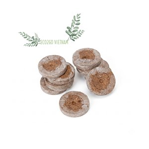 Pellets de Turba de Coco Comprimida D35mm D42mm Ecológicos para Germinación de Semillas y Cultivo Agrícola de Eco2go Vietnam - Product Image 4
