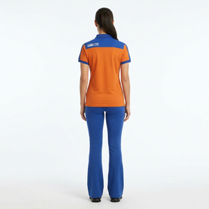Camisas Deportivas Casuales de Lujo para Mujer, Manga Corta, Algodón Piqué, Antiarrugas, Secado Rápido, Transpirables, Personalizadas - Product Image 5