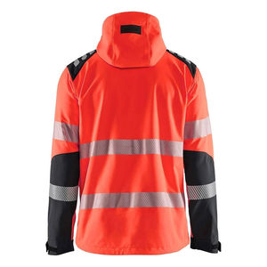 RELEVO INDUSTRIES Customised Outdoor ANSI Class 1 EN ISO 20471 Class 1 <b>Waterproof</b> <b>Work</b> Jacket for Construction Workers - Product Image 2
