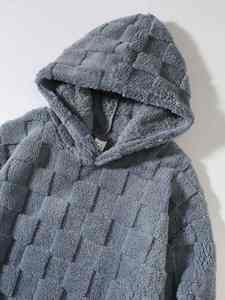 Sweat à capuche en polaire de qualité supérieure pour homme, logo de marque personnalisé OEM, veste d'extérieur à manches longues écologique pour le printemps - Product Image 3