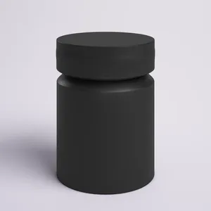 Modern Industrial Coffee <b>Table</b> with Black Powder Coated Metal Structure and Wooden ShelfLuxury Contemporary Metal <b>Console</b> <b>Table</b> - Product Image 5