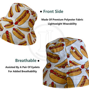 Best Price High Quality Casual 100% Cotton Canvas Fabric Eco-Friendly Lightweight Comfortable Hot Arrival Bucket <b>Hats</b> for Online - Product Image 2