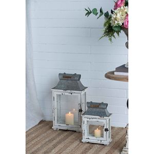 Portacandele in Legno Stile Lanterna Decorativo per Interni ed Esterni, Disponibile in Diverse Misure per Casa, Giardino e Matrimoni - Product Image 5