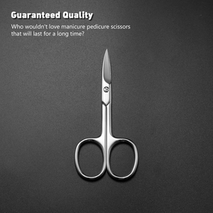 Tijeras Profesionales de Alta Calidad para Cutículas, de Acero Inoxidable, Rectas, con Mango Duradero, Tijeras de Manicura con Logotipo Personalizado, Belleza - Product Image 2