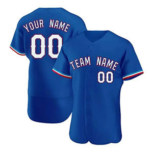 Proveedor de Uniformes Deportivos de Poliéster Transpirable con Logotipo Personalizado al por Mayor para Camisetas de Béisbol - Product Image 4