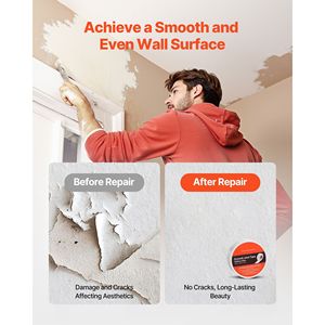 Nastro Adesivo in Fibra di Vetro per Giunti di Cartongesso, 5 cm L x 45 m L, 36 Rotoli, Facile da Applicare, Nastro a Rete per Riparazione Cartongesso - Product Image 1