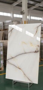 Nueva Llegada de Azulejos de Porcelana con Diseño de Mármol, Onyx Araña, 600x1200mm, Acabado Brillante, 8mm, Antideslizantes, para Piso y Pared, Uso en Dormitorios y Salas de Estar - Product Image 3