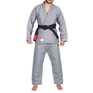 Uniforme de BJJ Reforzado con Refuerzos Laterales, Kimono Flexible de Jiu Jitsu Brasileño con Tejido Pearl Weave, Pantalones Ripstop, Equipo de Artes Marciales - Product Image 1