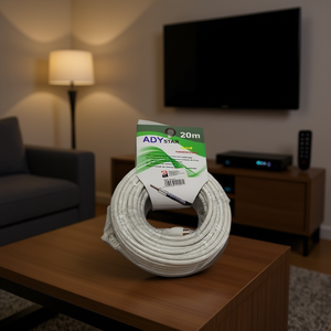 Cable de TV de Alta Calidad de 10 Metros, Macho y Hembra, Nuevo - Product Image 3