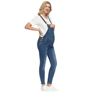 Diseña Tu Propio Logotipo, Jeans de Mezclilla Tejidos de Corte Regular, Mono, Ropa Casual a la Moda, Transpirable para Verano, Hecho a Medida - Product Image 5