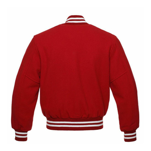 High Quality Custom <b>Winter</b> Vintage School College Men's OEM Varisty Jackets <b>Coat</b> Wool Letterman Crop Varsity Jacket for Adult - Product Image 2