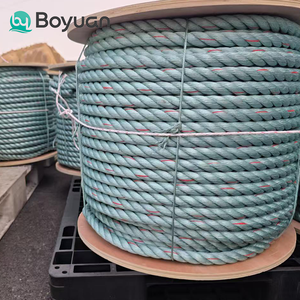 Cuerda de Polipropileno de Alta Resistencia, Cuerda Marina de Polipropileno Trenzado de 3 Hilos, Cuerda de Pesca de Polipropileno, Cuerda de Amarre de Polipropileno - Product Image 1