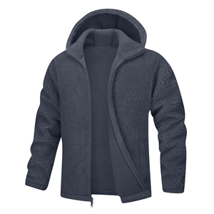 Sudadera con Capucha de Forro Polar Sherpa Personalizada para Hombre y Mujer, Suave, Cálida, de Felpa, con Cremallera, para Invierno, Informal, para Actividades al Aire Libre, Proveedores de Ropa de Moda - Product Image 3